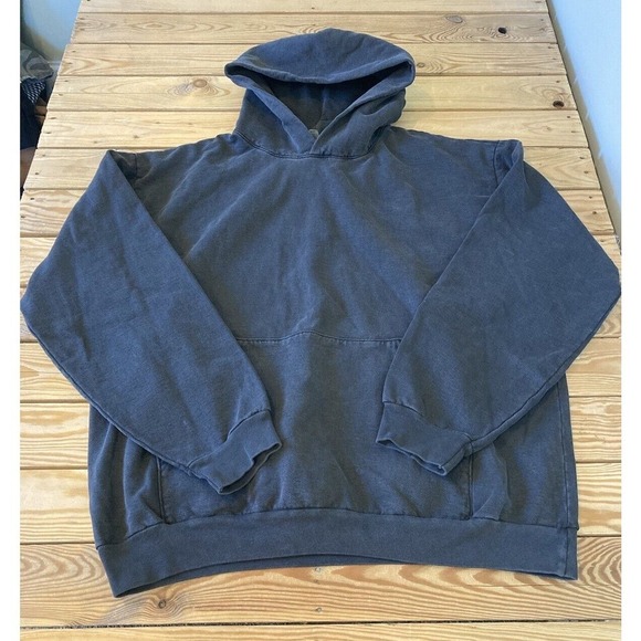 Los Angeles Apparel USA Cotton Hoodie Sweatshirt Size 2XL Men’s Gray